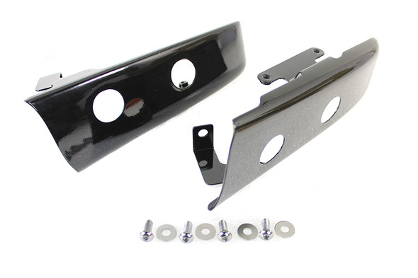 V-Twin - 50-1202 - Saddlebag Filler Strip Kit Black