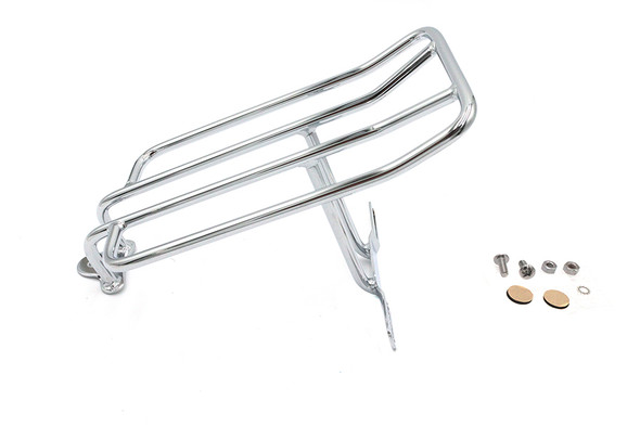 V-Twin - 50-1210 - Wyatt Gatling Chrome Luggage Rack