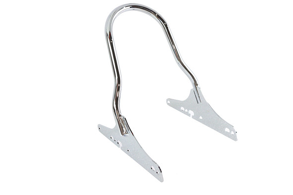 V-Twin - 50-1236 - 10-1/4 inch Low Profile One Piece Sissy Bar Chrome