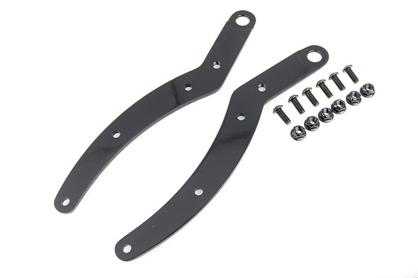 V-Twin - 50-1242 - FL Fender Strut Set Black