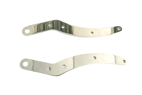 V-Twin - 50-1246 - FL Fender Strut Set Chrome - Fits 1971-1984 Harley-Davidson FX, 1958-1984 FL