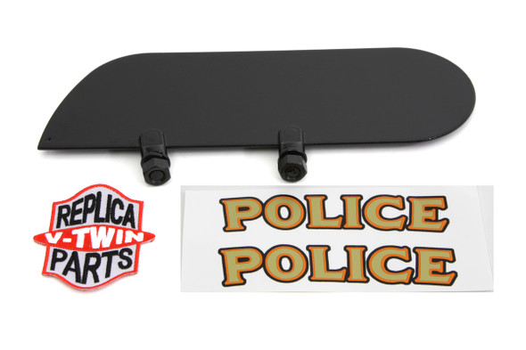 V-Twin - 50-1541 - Police Fender Marker Plate