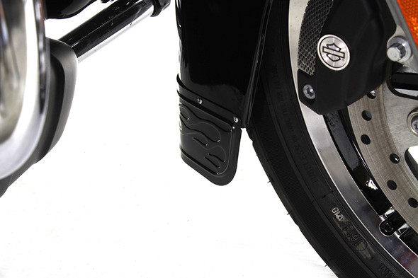 V-Twin - 50-1549 - Black Front Fender Tip