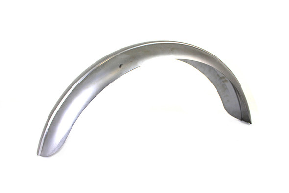 V-Twin - 50-1595 - 5 inch JD 180  Ribbed Rear Fender Raw