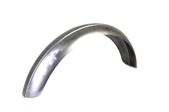 V-Twin - 50-1595 - 5 inch JD 180  Ribbed Rear Fender Raw