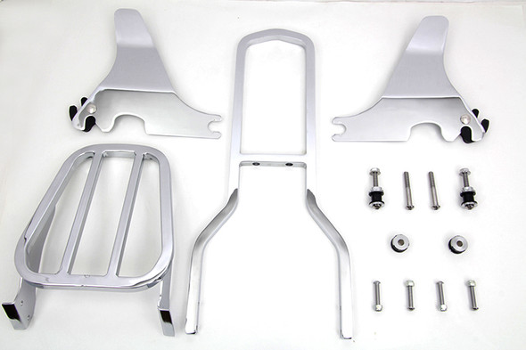 V-Twin - 50-1633 - Luggage Rack Chrome Detachable Type
