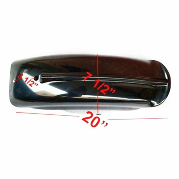 V-Twin - 50-1653 - XL Rear Bobber Fender Black - Fits 1994-2003 Harley-Davidson XL
