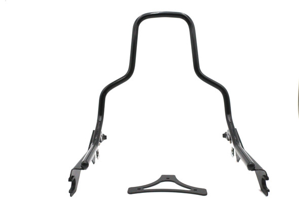V-Twin - 50-1687 - 14-1/2 inch Standard Detachable Sissy Bar Gloss Black V-Twin - 50-1687 - 14-1/2 inch Standard Detachable Sissy Bar Gloss Black