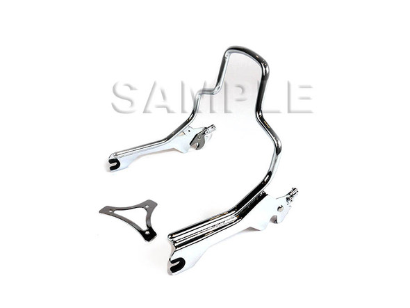V-Twin - 50-1688 - 8-1/2 inch Short Detachable Sissy Bar Chrome