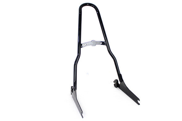 V-Twin - 50-1883 - One Piece Sissy Bar Black