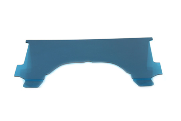 V-Twin - 51-0265 - Adjustable Windshield Blue Lower