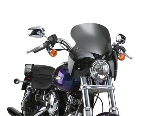V-Twin - 51-0280 - Wave Q R Windshield with Dark Tint