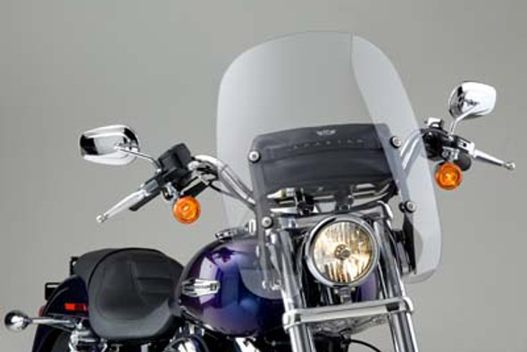 V-Twin - 51-0285 - Spartan Quick Release Windshield Clear