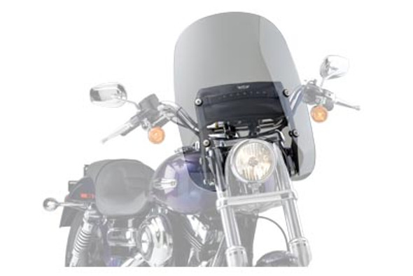 V-Twin - 51-0285 - Spartan Quick Release Windshield Clear