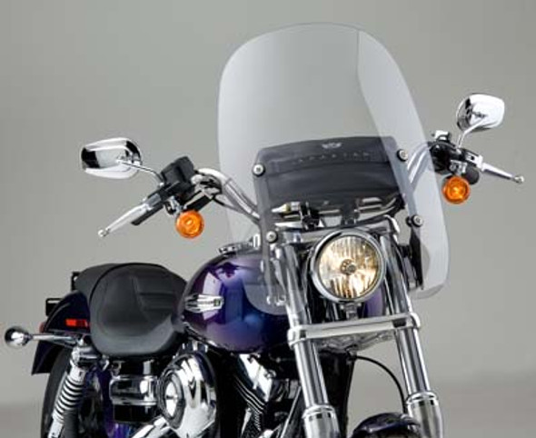 V-Twin - 51-0287 - Spartan Quick Release Windshield Clear