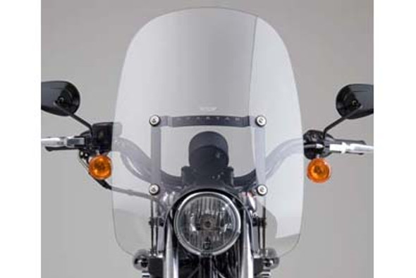 V-Twin - 51-0289 - Spartan Quick Release Windshield Clear
