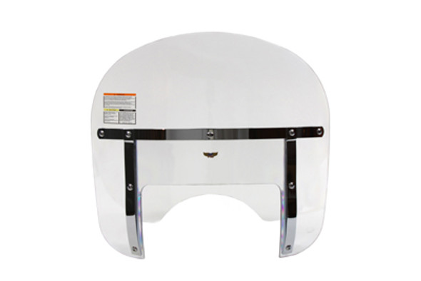 V-Twin - 51-0302 - Chopped Windshield Clear Tint