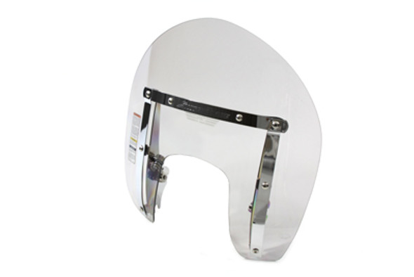 V-Twin - 51-0333 - Switchblade Detachable Tinted Shorty Windshield