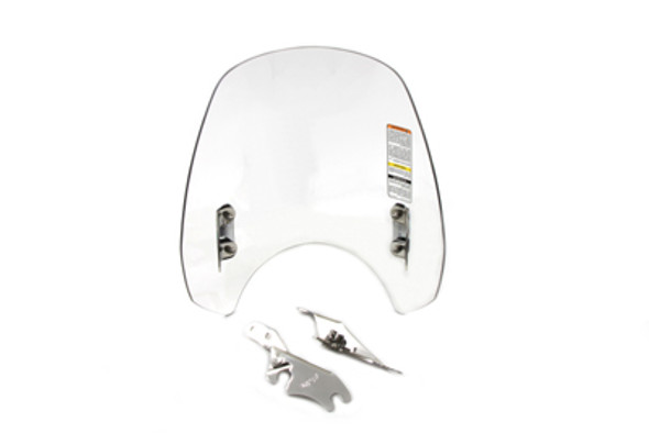 V-Twin - 51-0339 - Switchblade Detachable Clear Windshield