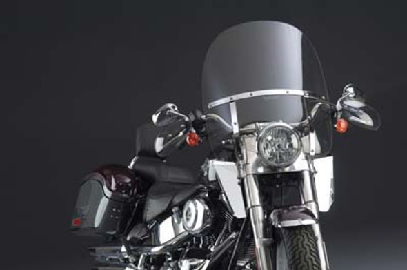 V-Twin - 51-0341 - Switchblade Detachable Clear 2-Up Windshield