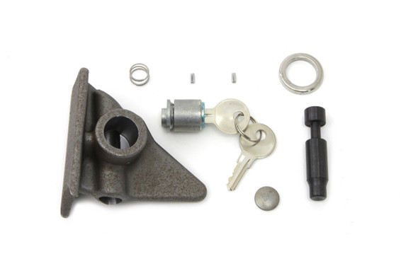 V-Twin - 51-0349 - Steering Head Frame Lock Assembly - Fits 1948-1970 Harley-Davidson FL