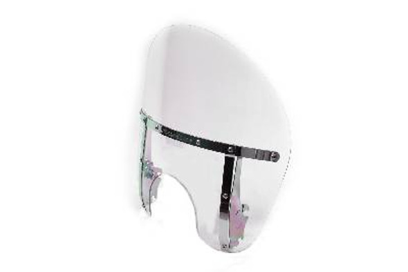 V-Twin - 51-0358 - Switchblade Detachable Clear Chopped Windshield