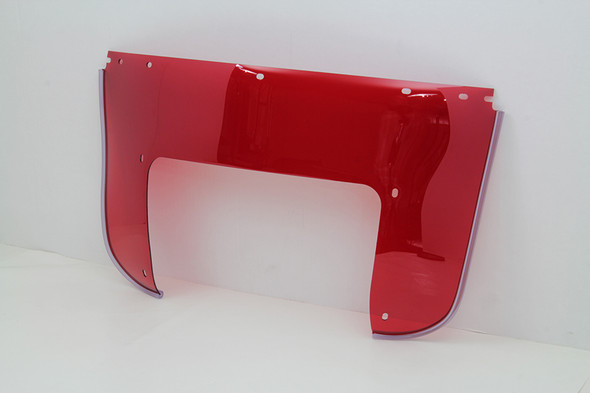 V-Twin - 51-0371 - Beaded Lower Windshield Red