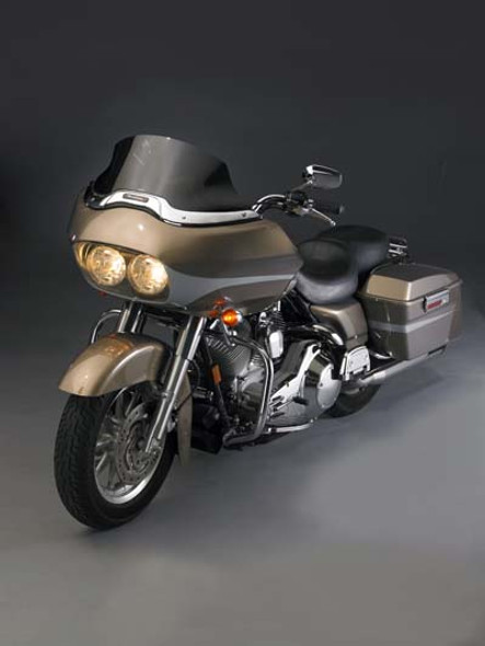 V-Twin - 51-0407 - V-Stream Dark Tint Low Windshield