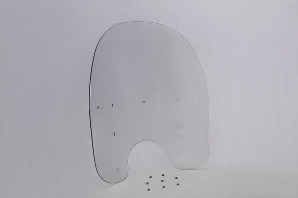 V-Twin - 51-0418 - Replacement Fairing Clear Windshield Screen