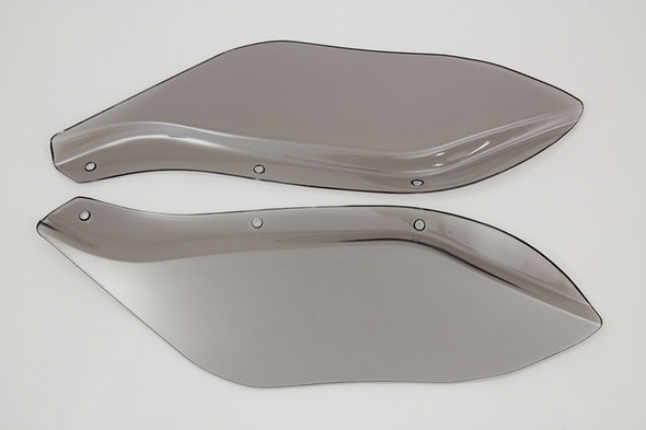 V-Twin - 51-0420 - Dark Smoke Fairing Deflector Set - Fits 1996-2013 Harley-Davidson FLH, FLHX
