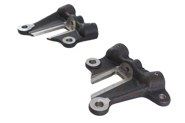 V-Twin - 51-0456 - Rear Frame Axle Plate Set - Fits 1936-1952 Harley-Davidson W