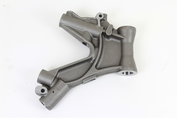 V-Twin - 51-0460 - 45 inch Replica Rigid Cast Neck Raw Steel - Fits 1936-1952 Harley-Davidson W
