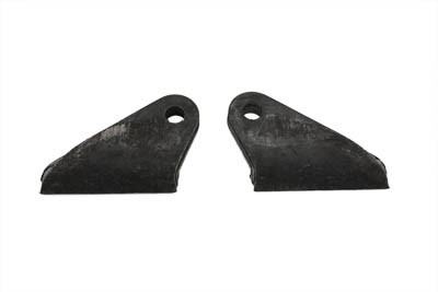 V-Twin - 51-0539 - Solo Seat Mount Tab Set - Fits 1957-1979 Harley-Davidson XL