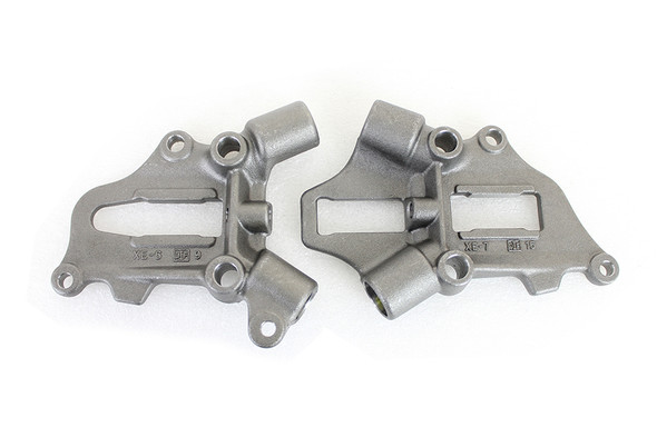 V-Twin - 51-0731 - Replica Rear Axle Plate Set Raw - Fits 1941-1957 Harley-Davidson FL, 1936-1952 EL