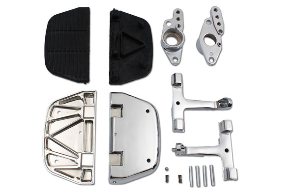 V-Twin - 51-0853 - Passenger Footboard Set with Swingarm Mount Kit