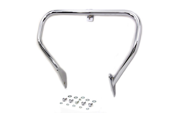 V-Twin - 51-0882 - Chrome Front Engine Bar - Fits 1991-2005 Harley-Davidson FXD (without forward controls)