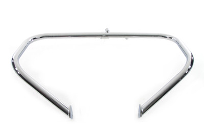 V-Twin - 51-0883 - Chrome Front Engine Bar - Fits 1984-1987 Harley-Davidson FLT (with air), 1984-1987 FLHT (with air)