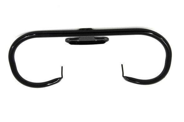 V-Twin - 51-0899 - Black Front Engine Bar - Fits 1936-1940 Harley-Davidson EL (straight leg), 1954-1957 FL (straight leg), 1941-1947 FL (straight leg)