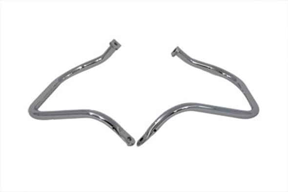 V-Twin - 51-0932 - Chrome Replica Rear Engine Bar Set
