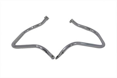 V-Twin - 51-0932 - Chrome Replica Rear Engine Bar Set - Fits 1958-1964 Harley-Davidson FL
