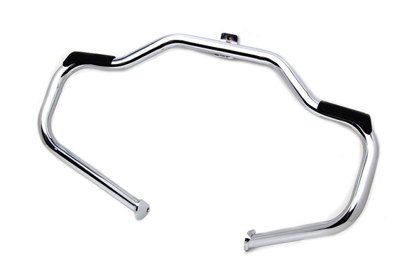 V-Twin - 51-0991 - Chrome Front Engine Bar with Footpeg Pads