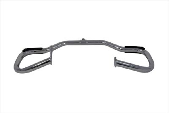 V-Twin - 51-0995 - Chrome Front Engine Bar with Footpeg Pads