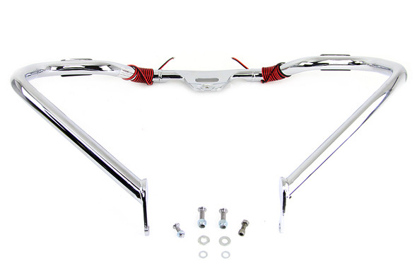 V-Twin - 51-1068 - Chrome Front Turn Signal Highway Bar