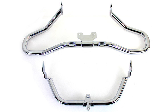 V-Twin - 51-1072 - Chrome Chopped Front Engine Guard