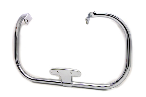 V-Twin - 51-1323 - Chrome Front Engine Bar - Fits 1955-1957 Harley-Davidson FL, 1936-1947 EL, 1941-1947 UL