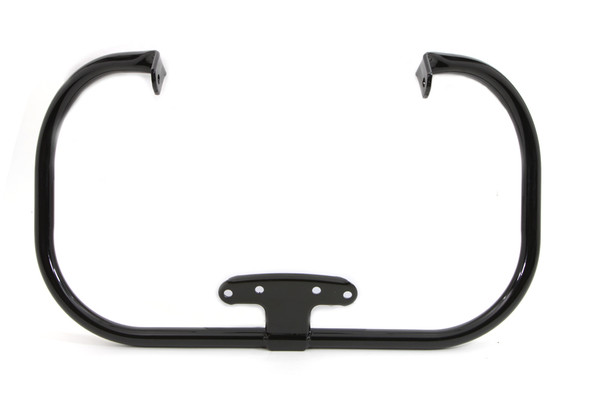 V-Twin - 51-1337 - Black Finish Front Engine Guard - Fits 1955-1957 Harley-Davidson FL, 1936-1947 EL, 1941-1947 UL