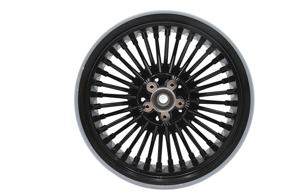 V-Twin - 52-0033 - 16 inch X 5.5 inch Duro 36 Fat Spoke Rear Wheel Gloss Black