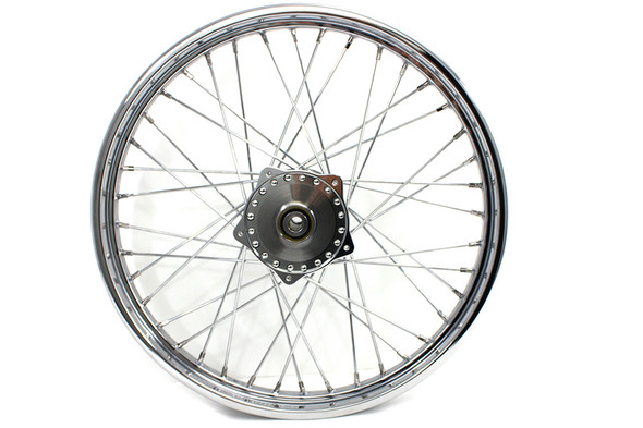 V-Twin - 52-0161 - 21 inch x 1.85 inch Front Spoke Wheel