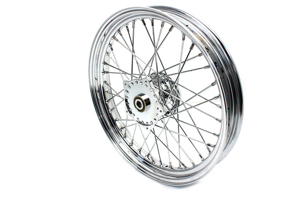V-Twin - 52-0165 - 19 inch x 2.50 inch Front Spoke Wheel