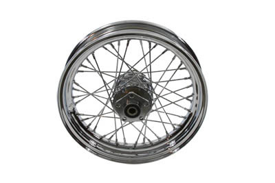 V-Twin - 52-0176 - 16 inch x 3.00 inch Rear Spoke Wheel